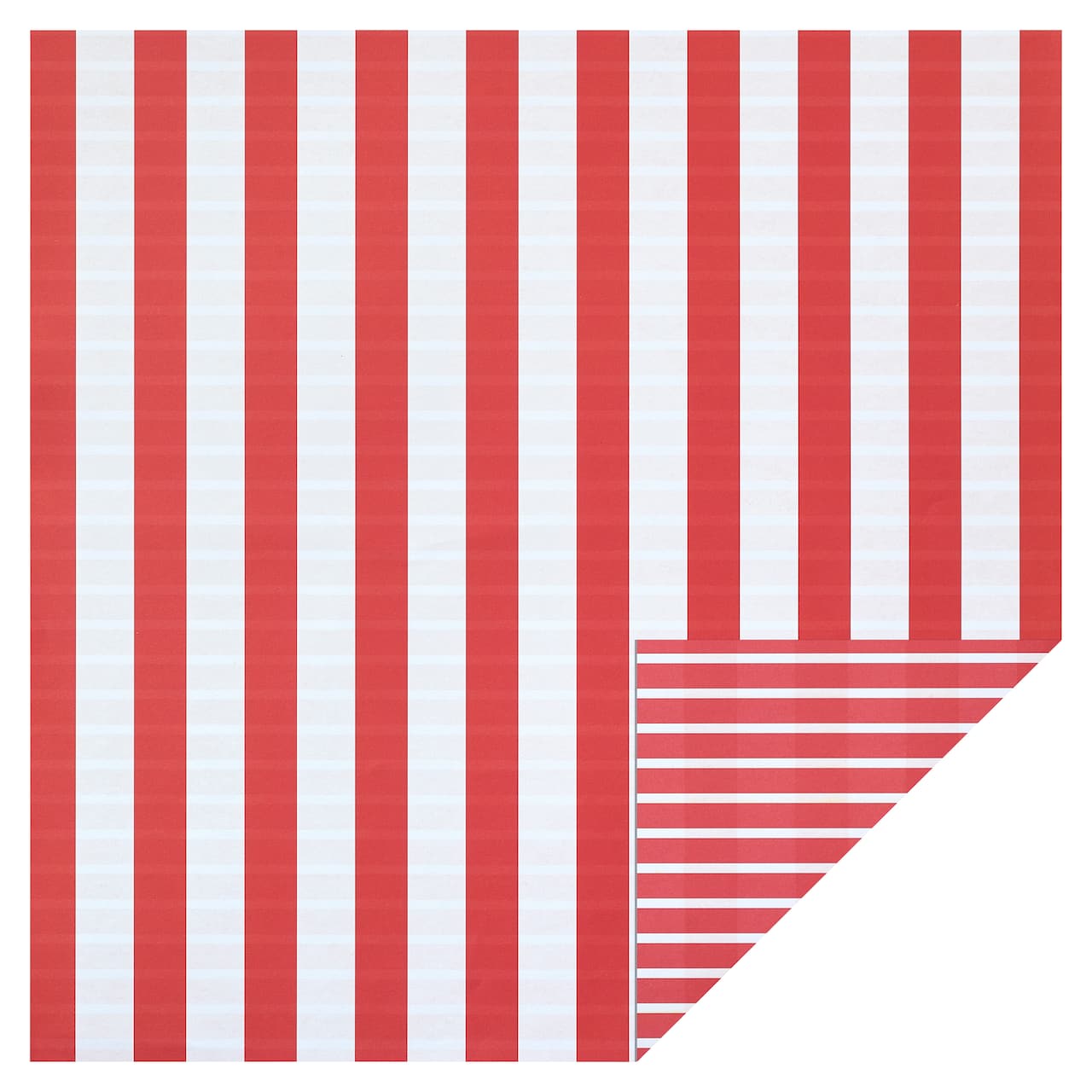 Red & White Stripe Double-Sided Cardstock Paper by Recollections™, 12" x 12"